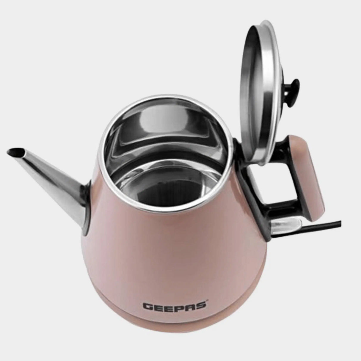 Geepas GK38012 Double Layer Electric Kettle 1.2L Stainless steel