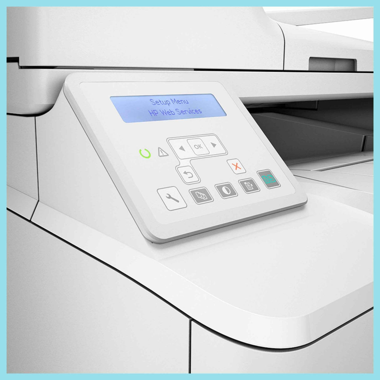 HP LaserJet Pro M227sdn Printer, Multi-Function All In One Duplex Printing Printer, White