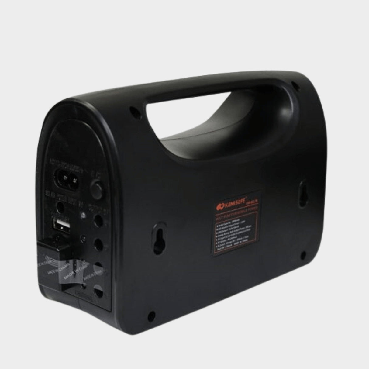 Kamisafe KM - 8017 Lighting Solar Kit – Black - KWT Tech Mart