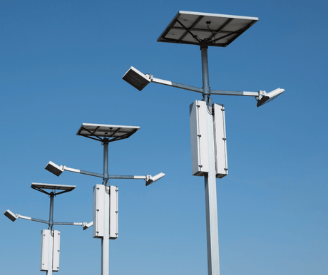 Solar Street Light Pole