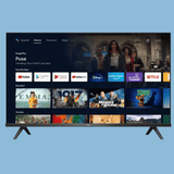 TCL 40" Frameless Smart Android LED TV - Sleek & Modern Design - 40S4500