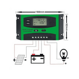 German Premier 15 A 12/24 V PWM Solar Charge Controller