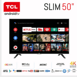 TCL 50" Frameless Smart Android LED TV