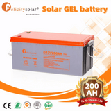Felicity 12V 200Ah GEL Battery (2.4kWh) G12V200AH, Sealed VRLA, 522x240x219mm