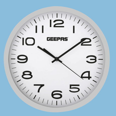 Geepas 36cm Round Wall Clock | Decorative Campagne GWC26016 - KWT Tech Mart Uganda