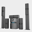 Globalstar 8"  Multimedia Speaker System 5.1ch GS-V65 - KWT Tech Mart Uganda