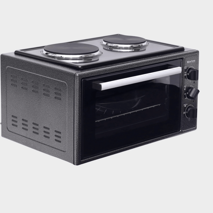 Blueflame 45L Electric Mini Oven, 2 Hot Plates Black 45302-L - KWT Tech Mart Uganda