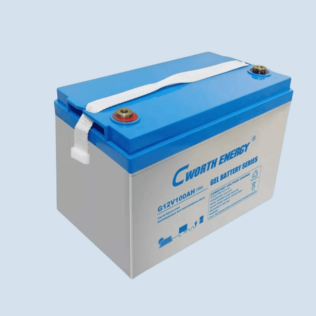 Cworth 12V 100Ah Deep Cycle GEL Battery, G-12V 100AH