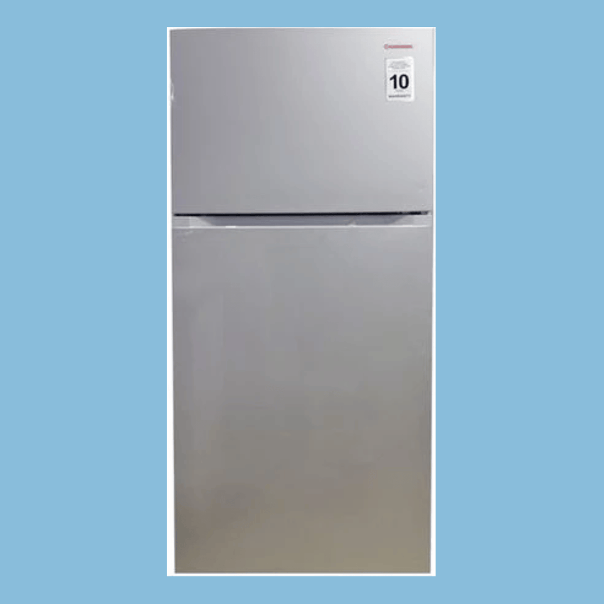 CHiQ 670L Fridge  Top Mount Freezer, Double Door Frost Free Refrigerator CR670; – Silver