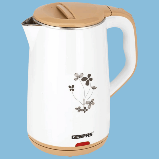 Geepas 1.8L Stainless Steel Electronic Kettle - Efficient & Durable Design - GK6138