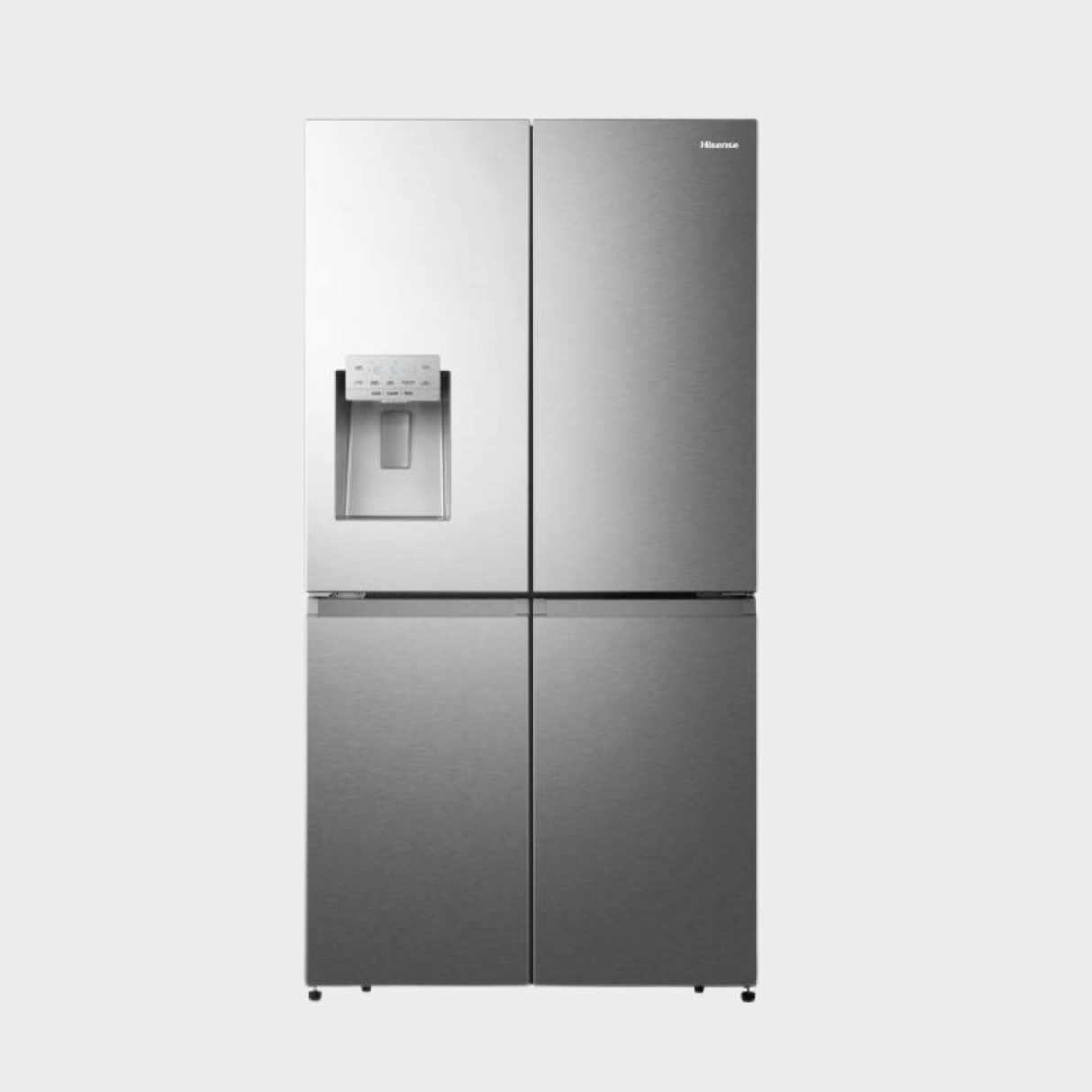 Hisense 720L 2-Door Side-by-Side Refrigerator with Water Dispenser and Ice Maker, WiFi Connectivity, RC-72WS4SA