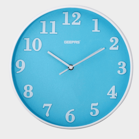 Geepas 3D Wall Clock | Stylish & Functional GWC 26014 - KWT Tech Mart Uganda