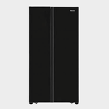 Hisense 560L Fridge, Side By Side Door Frost Free Refrigerator RC-56WS4S2 – Black