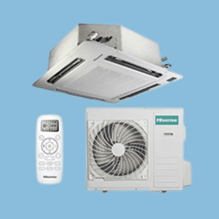 Hisense 24000 BTU Cassette Air Conditioner, Decorative Panel - KWT Tech Mart Uganda