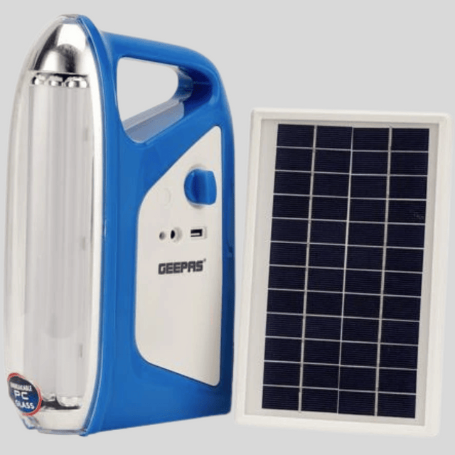 Geepas Solar Lantern with Panel GSE5583