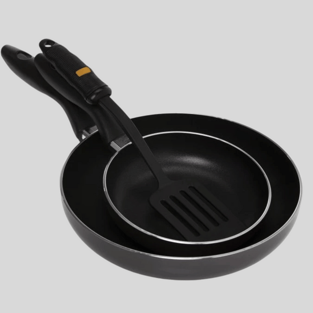 Royalford 2-Piece Fry Pan Set + Turner 18/26cm