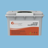 Felicity 12V 200Ah Lithium LiFePO₄ Battery FLA12200, 600W Output, 6000 Cycles