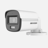 Hikvision 2 MP Smart Hybrid Light Audio Fixed Mini Bullet Camera DS-2CE16D0T-LPFS – 25 m Night Vision