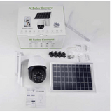 V380pro 3MP Ai Solar PTZ Outdoor Security CCTV Camera- SPM T01