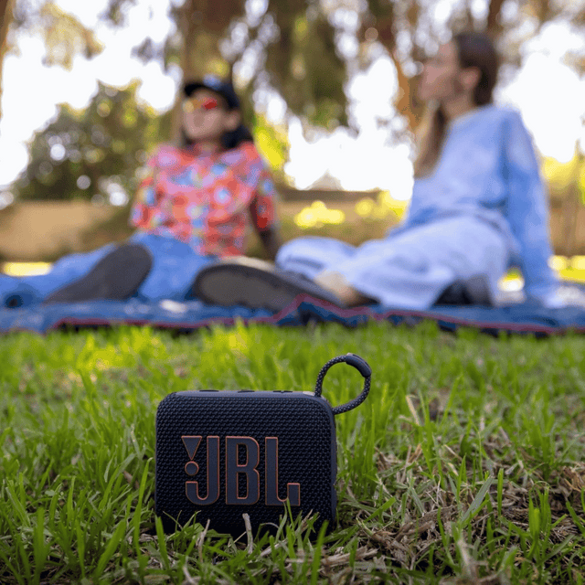 JBL Go 4 Portable Bluetooth Speaker, Waterproof, Blue – 4.2W