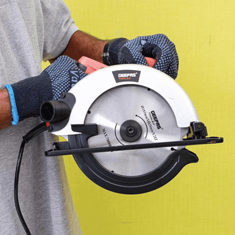 Geepas 1200W Circular Saw 185mm | Angle Adjustment GCS1500 - KWT Tech Mart Uganda