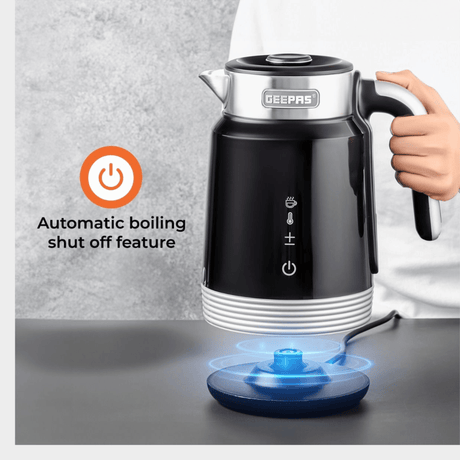 Geepas 1.7L Smart Kettle, 2200W, Tuya App Control, GK3803 - KWT Tech Mart Uganda