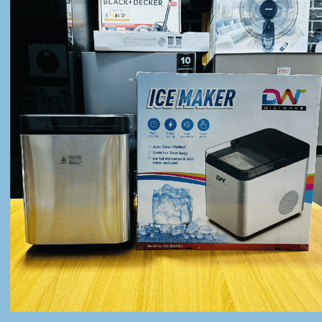Digiwave 12-15kgs/24hr Ice Maker, 150W, DW-ICM2022