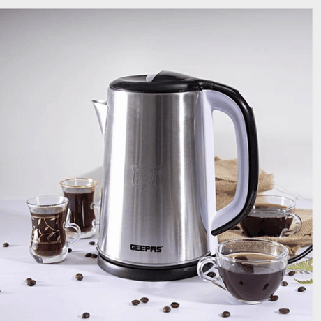 Geepas 2L Double Layer Electric Kettle 1500W | GK 38028