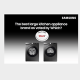 Samsung 12kg Front-Load Washing Machine, WiFi, WW12T504DAN, Series 5 ecobubble, 1400rpm
