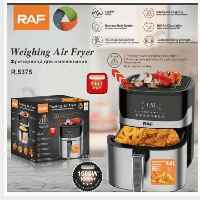 RAF 8.3L Weighing Air Fryer, 1800W, Model R5375
