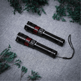 Geepas Rechargeable LED Flashlight Combo - High Brightness Flashlight - GFL4667