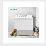 Hisense 14kg Twin Tub Washing Machine - WSBE141 - KWT Tech Mart Uganda