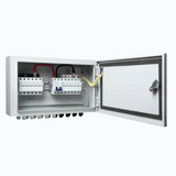 Felicity PV Combiner Box, 8-Input to 1-Output, Overcurrent Fuse Protection