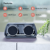 Geepas Portable Bluetooth Speaker GMS11181N