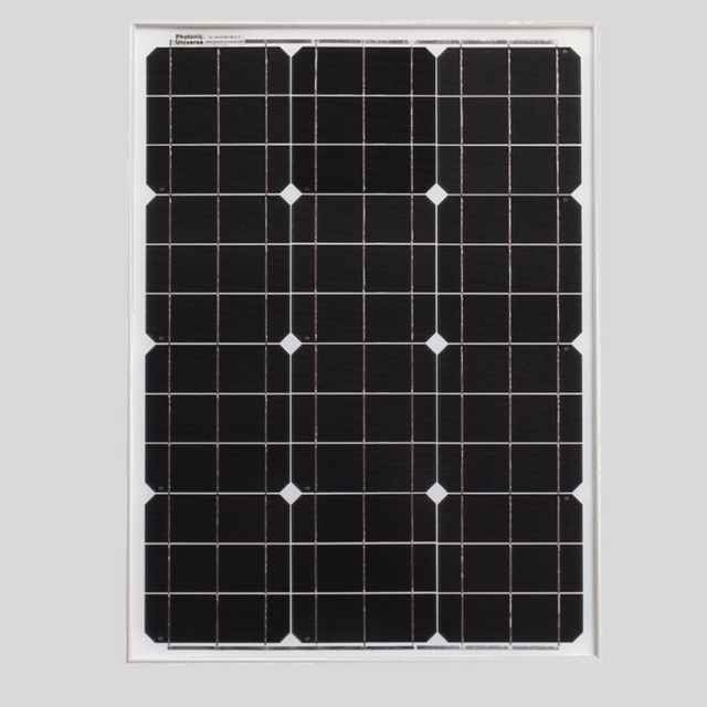 Top Solar 50 W A‑Class Monocrystalline Solar Panel – 12 V