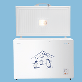 Hisense 400L Chest Freezer (Net 289L) - Single Door Deep Freezer, Grey (FC-40DT4SB1)