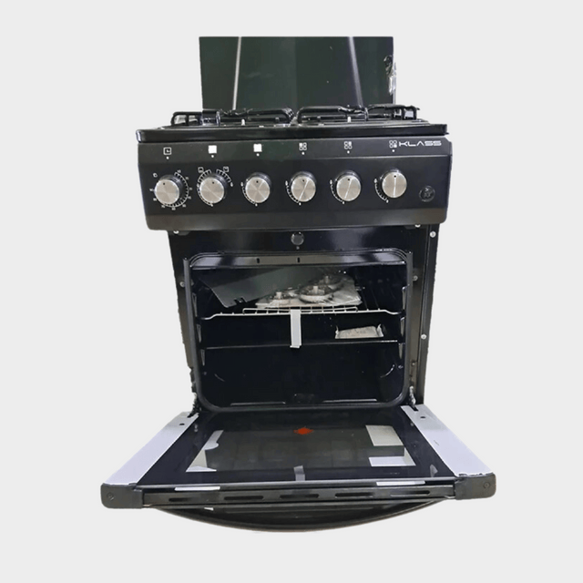 KLASS 50x60cm Free Standing Cooker, 4 Gas Burners with Oven