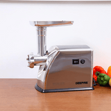 Geepas Stainless Steel Meat Grinder 1600W - High-Performance Grinding, Model GMG1909 (Silver)