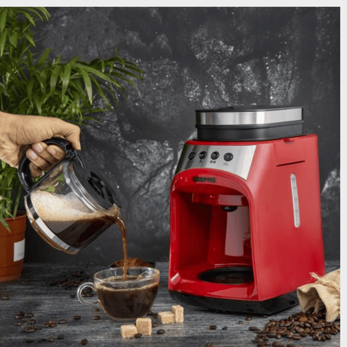 Geepas 0.6L Grinder & Drip Coffee Maker, Non-Stick GCM41512 - KWT Tech Mart Uganda