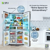 SPJ 599L Fridge, Top Mount Frost Free Refrigerator