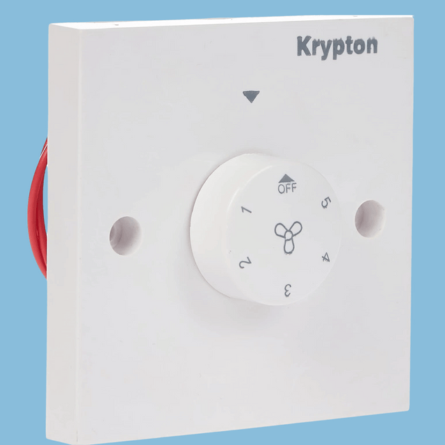 Krypton 56" Electrical Ceiling Fan - 3 Speed, 3 Blade, Strong Air Breeze - KNF6254