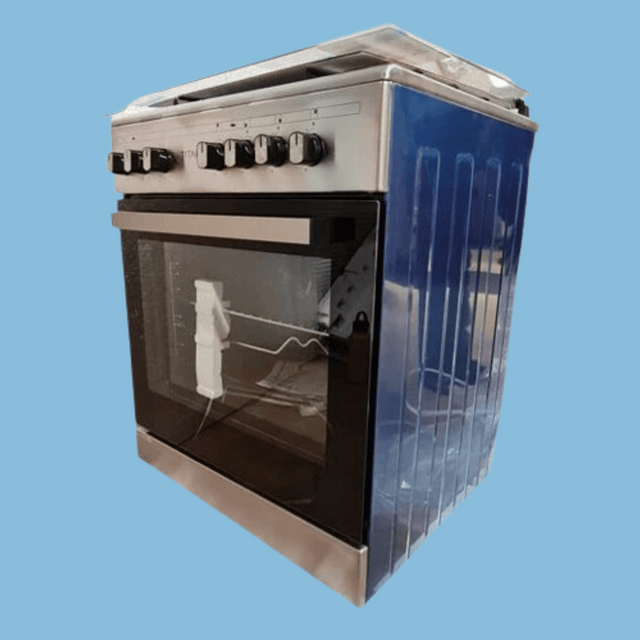 Titan 60x60cm Free Standing Full 4 Gas Cooker, Oven & Grill - KWT Tech Mart Uganda