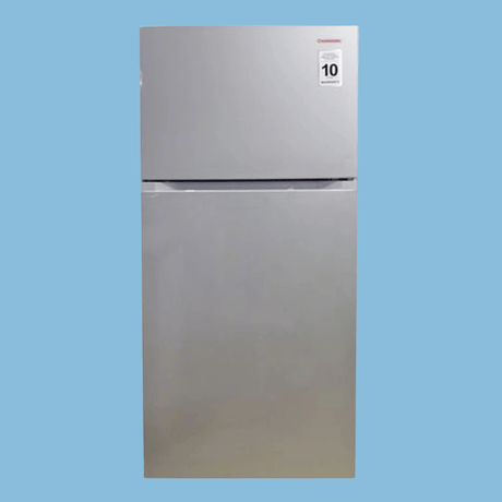 CHiQ 670L Fridge  Top Mount Freezer, Double Door Frost Free Refrigerator CR670; – Silver