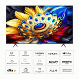 TCL 65" 4K Ultra HD QLED Smart TV - Immersive Viewing Experience - 65C655