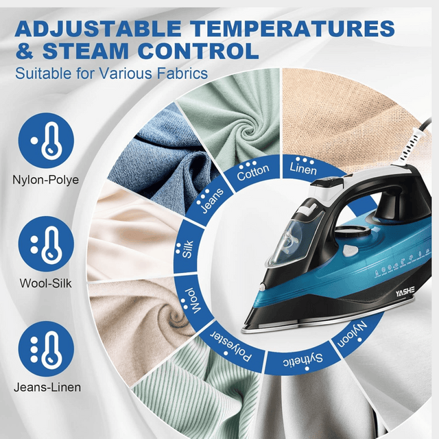 Hisense Steam Iron 1800W - 250ML Water Tank, Model HS28SIWES1 (White)