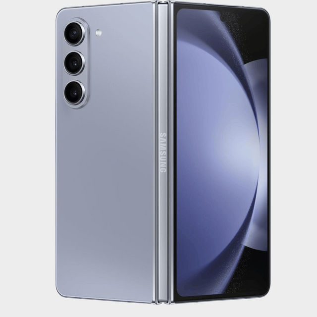 Samsung Galaxy Z Fold 5 – 7.6", 256GB ROM, 12GB RAM, 50MP, 4400mAh – Icy Blue/Black