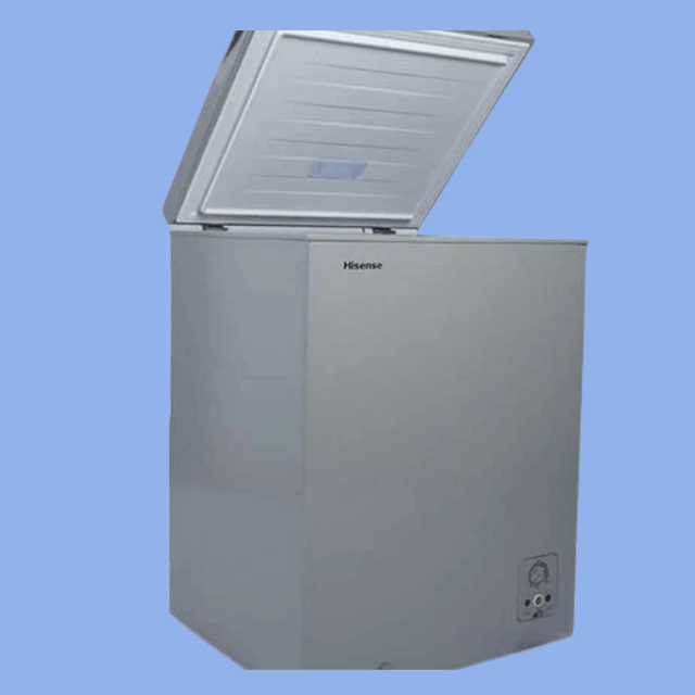 Hisense 180L Deep Freezer, Single Door Chest Freezer - Grey - KWT Tech Mart Uganda
