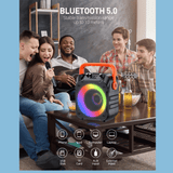 Smart Plus 15" Rechargeable Speaker with 2 Wireless Microphones - MPO115