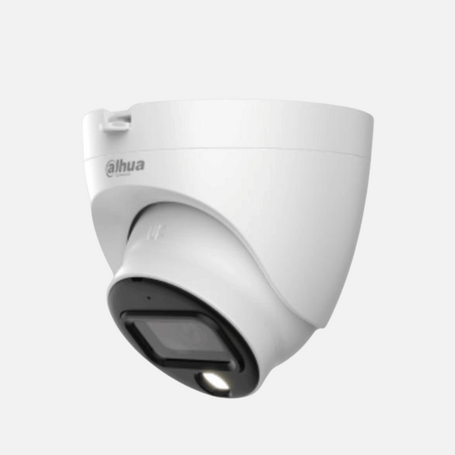 Dahua 5 MP Full-color Starlight HDCVI Eyeball Camera DH-HAC-HDW1509TLQP-A-LED –  20 m distance