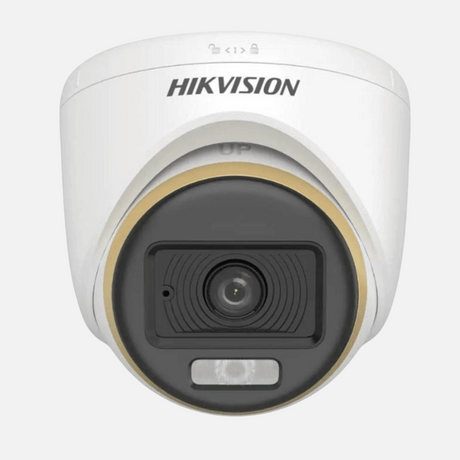 Hikvision 2 MP ColorVu Dual-light Indoor Fixed Turret Camera DS-2CE70DF3T-LPFS – 20 m Night Vision (Motion-Detection Alerts)
